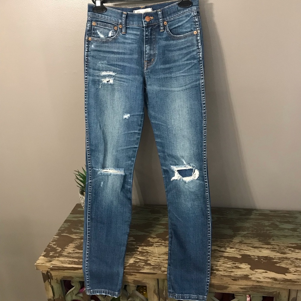 Madewell 9” High Riser Skinny Skinny jeans